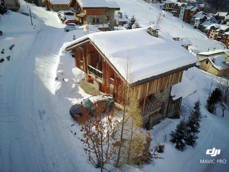 Chalet Aloha Saint-Martin-de-Belleville Buitenkant foto